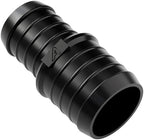 PVC Barbed Straight Pipe Reducer - Corrugated Hose Reducing Joiner & Coupling Adapter Fitting(Black,35mm to 28mm (1 3/8" to 1 1/8")) - Image 4