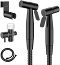 Arofa Black Handheld Bidet Sprayer, Bidet Attachment for Toilet, 2 Pack by AROFA