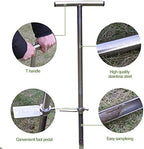 36" Soil Probe, Stainless Steel Soil Sampler Probe with Foot Pedal and Reusable Sample Bags, Soil Test Kits for Lawn Plant Garden Farm Soil Sampling - Image 4