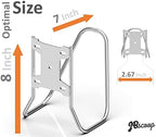 JBscoop Garden Hose Holder, Stainless Steel Wall Mount for Water Hose & Extension Cords, Heavy Duty & Rust Proof - Image 5