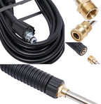 Pressure Washer Gun 3000PSI High Pressure Washer Trigger Spray Gun with Power Wash Extension Wand, 5 Nozzle Tips, Quick Connection Kit, for High Pressure Foam Cannon Car Wash - Image 6