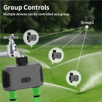 Watering Timers, 2pxs Watering Timer Smart with Bluetooth for Garden 2-Way Rain Delay Programmable Controller for Irrigation for Garden Hose - Image 3