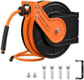 Giraffe Tools Retractable Air Hose Reel 50ft with Swivel Bracket 3/8" by GiraffeTools