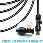 UOIENRT Misting Cooling System, 18M (59FT) Misting Line, Brass Mist Nozzles(26er) and 1 Pcs Brass Adapter Outdoor Mister for Garden Greenhouse Patio - Image 5