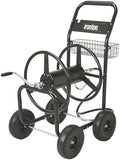 Ironton Hose Reel Cart, Holds 300ft. of 5/8in. Hose, 6ft. Leader Hose by Ironton