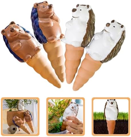BESPORTBLE 4pcs Automatic Self-Watering Device Unique Shaped Plant Watering Tool for Use Pottery for Potted Plants Easy Care - Image 3