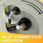 M MINGLE 1/4"×60ft Retractable Pressure Washer Hose Reel, 3600 PSI - Image 6
