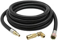 Flame King Propane 12ft RV Quick Connect Hose Adapter for 17" or 22" BlackStone or Flame King Griddle by FlameKing