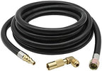 Flame King Propane 12ft RV Quick Connect Hose Adapter for 17" or 22" BlackStone or Flame King Griddle by FlameKing