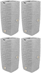 Good Ideas Impressions Riverwalk Rain Water Collection Barrel, 4 Pack by GoodIdeas