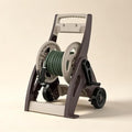 Hose Reel Cart, 175 ft Capacity for 5/8 Inch Garden Hose, Water Hose Holder,Compact Storage with Wheels and Hose, 24 Inch Wide x 20 Inch Deep x 32 Inch High by Unknown