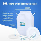 Storage Fermentation Barrels Food Grade Plastic Wine Barrels Can Contain Water, Honey, Wine and Other Liquid - Image 2