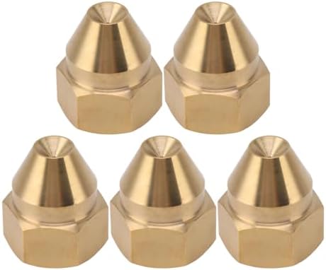 Omabeta 10PCS Brass Misting Nozzle Durable Fine Spray for Plant Irrigation and Cooling System (G1/2 Inch) - Image 3