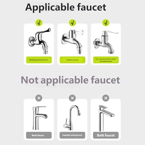 Adjustable Hose Connection with Leak Design and Compact ABS Frame for Residential Gardens Impermeable Plant Watering Tool - Image 6