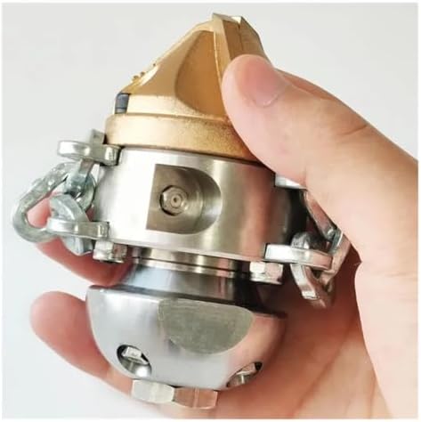 Diamond Rotating Sewer Nozzle, Reinforced Cable & Chain, Pipe Descaler - Image 2