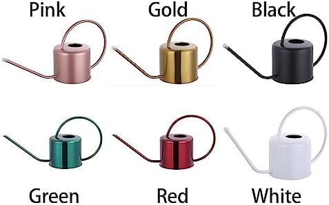TITA-DONG 1.3L Watering Can for Indoor Plants,Long Spout Stainless Steel Plant Watering Can Copper Colored Watering Can for Indoor Potted Plant, Outdoor Indoor Garden, Plants - Image 3