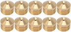 Aramox Stable Long Service Life Brass Mist Nozzles for Cooling System, 10pcs Fine Spray Sprinkler Head for Coal Mine Disinfection, Garden Irrigation (G3/4in 10.4CM) by Aramox