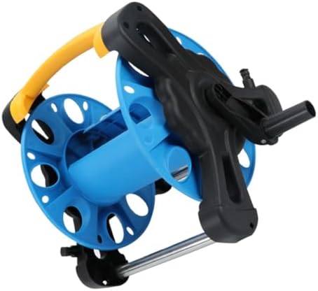 Freestanding Hose Reel Storage Rack for Garden Hose, Blue PP by Happyforkidstogrowup