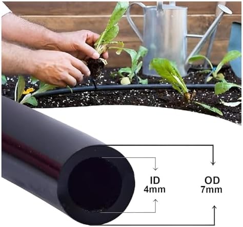 Micro Irrigation Tube Drip Line 10-30 Meter ID 4mm OD 7mm For Garden System - Image 3