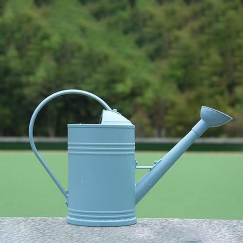 Long Spout Watering Can, 1.8L Metal Sprinkler Head for Indoor Outdoor - Image 4