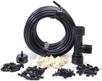 Dripworks Backyard Misting Kit - Includes 3/4 GPH Misters | Agricultural Grade Components | Trusted Brand Since 1991 by DripWorks