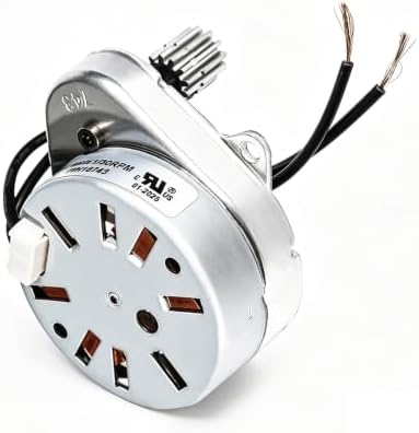 18743 Timer Motor 120V 1/30 RPM Clockwise Time Motor Replacement by Unknown