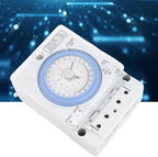 Mechanical Timer Automatic 24 Hours Low Power Consumption Time Switch Water Heaters Breeding 100‑240VAC - Image 3