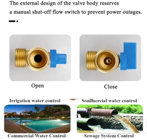 G1/2 DN15 230V Automatic Timed Water Electronic Timed Drain Valve for Air Compressor Condensate Management(230V) - Image 5