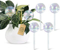 Soilagua Large Rainbow Plant Watering Globes, Extra-Thick Glass, 6 Pack by SoilaguaDirect