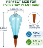 8Pcs Self Watering Globes 500ML Plant Waterer Device Transparent - Image 3
