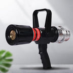 COYEUX High Pressure Fireman's Spray Nozzle, Nozzle Hose Sprayer, Heavy Duty Metal Hose Sprayer, for Cleaning, Watering Garden Street, Washing Cars, Extinguishing - Image 6