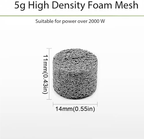 5/10PCS 0.9mm-1.5mm Orifice Foam Cannon Orifice Nozzle and Foam Manufacturer Mesh Filter Filter Kit with Cleaning Tools Foam Cannon Snow Foam Car High-Density Foam Network 5g 10pcs - Image 2
