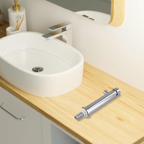 Brass Wall-Mounted Self-Closing Basin Faucet Time-Delay Push Tap For Water Conservation Single Cold 1/2 Inch Interface(4.5cm) - Image 6