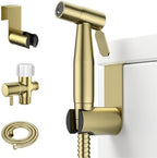 Arofa Handheld Bidet Sprayer, Bidet Attachment for Toilet, Brushed Gold by AROFA