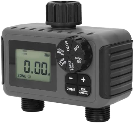 Outdoor Sprinkler Timer with Rain Sensor Port, IP55 - Image 2