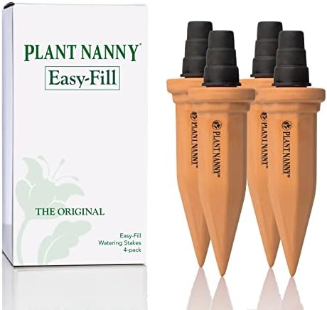Plant Nanny 4 Count Easy-Fill Watering Stakes by Plant+Nanny