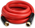 Garden Hose 10ft x 3/4” Hot/Cold Water Hose, -50°F to 190°F, Red by BLENDLITETools