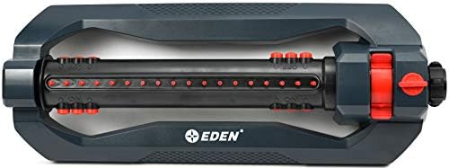 Eden 94112 3-Way Turbo Oscillating Sprinkler for Large Yard and Lawn W/Quick Connect Starter Set, Covers up to 4,300 sq. ft - Image 2