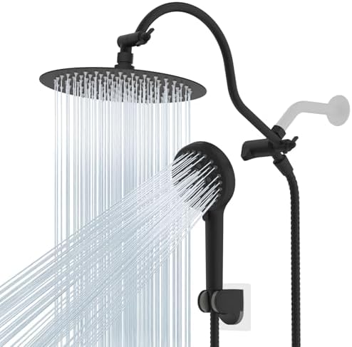 Hibbent All Metal cUPC Certified Shower Head, 10'' Rainfall Shower Head by Hibbent