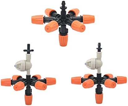 Garden Misting Sprinkler Nozzle Anti Drip Atomizing Irrigation Connector by Unknown