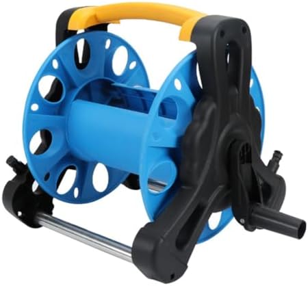 Toddmomy Freestanding Garden Hose Storage Reel Durable Material Heavy Duty Water Organizer for Outdoor Use Efficient Water Hose Holder for Maintenance Holds up to Meters by Toddmomy