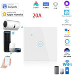 Homekit Smart Water Heater Switch,Glass Touch Panel,Works with Homekit, Neutral line Needed,EU 20A - Image 2
