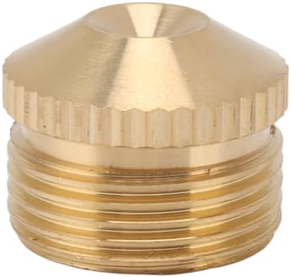 Aramox Stable Long Service Life Brass Mist Nozzles for Cooling System, 10pcs Fine Spray Sprinkler Head for Coal Mine Disinfection, Garden Irrigation (G3/4in 10.4CM) - Image 7