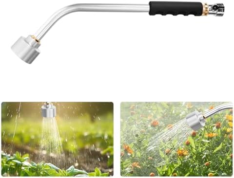 Tofficu Watering Wand For Garden Hose，17.7-Inch Watering Wand，Car Pet Window Cleaning Tool for Hanging Basket Plant Shrub Garden and Lawn(2000 Holes) - Image 5