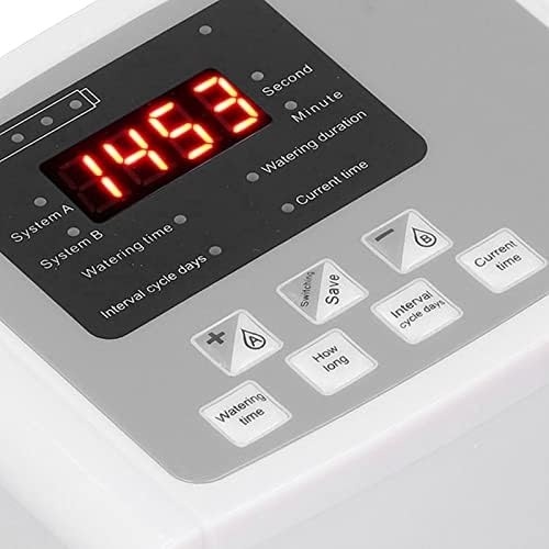 Solar Smart Water Timer, Solar Powered Hose Timer Automatic Drip Irrigation Kit for Outdoor Garden Lawn Irrigation System, Programmable and Single Pump - Image 6