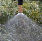 Copper Atomizer with 1/4 Inch Barb Adjustable Misting Spray Nozzle Brass Fog Sprinklers Gardening(300pcs) - Image 4