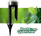 Root Quencher Spike 4-Pack - Deep Underground Dripper, Tree & Plant Root Watering Drip Irrigation & Fertilizer Stake (1/2" Female NPT Compatible with All Connectors, Water Hose, Drip & PVC) - Image 2