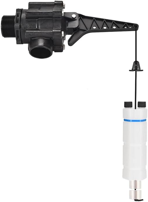 Tankbuddy Valve Plus, with Adjustable Weights for Efficient Drainage, Float Valve Double Water Level, High Flow Large Water Discharge (1.5'') by dotaggwp