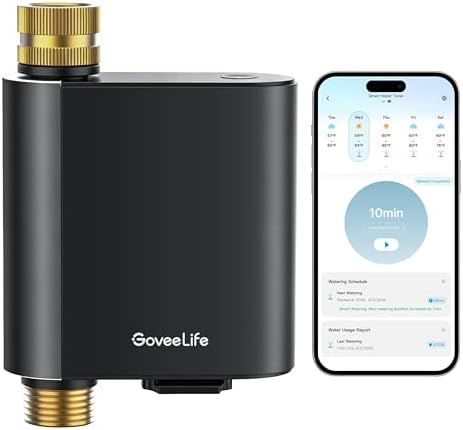 GoveeLife H5901 Bluetooth Smart Sprinkler Timer, Gateway not Included by GoveeLife