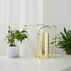 Watering Can for Indoor Plants, 50 oz/1.5L Stainless Steel Watering Can Pot with Long Spout, Garden Watering Cans with Comfortable Handle for Indoor House Plants Bonsai Flower Decorative - Image 3